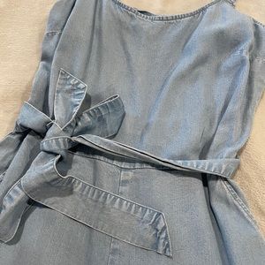 Lucky Brand chambray romper, size XS